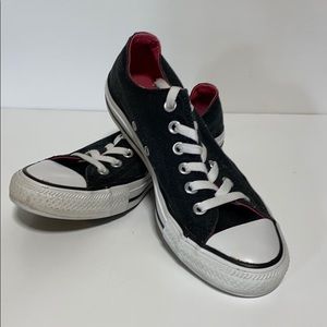 Converse All Stars Black Sneakers.   Like New